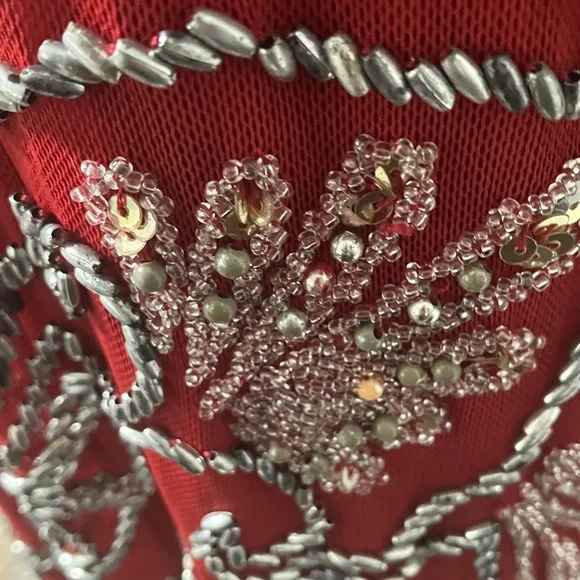 Attitudes by Debra Red Dress - Picture 6 of 16